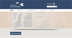 Desktop Screenshot of editionstelemaque.com